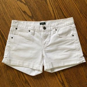 VGUC J. Crew White Jean Shorts, 2